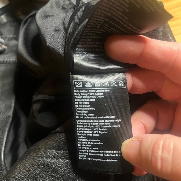 EUC BA&SH- Urban Black Leather Skirt. Size US 4 - Picture 9 of 11